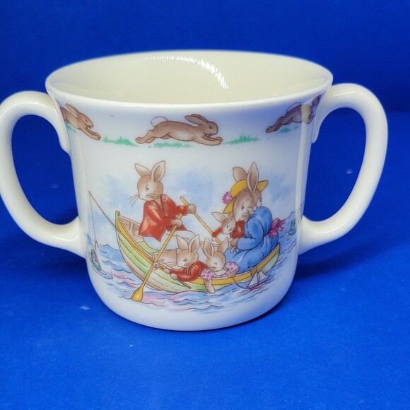 Royal Doulton Bunnykins Rowboat Hug a Mug Albion Shape - Picture 1 of 12